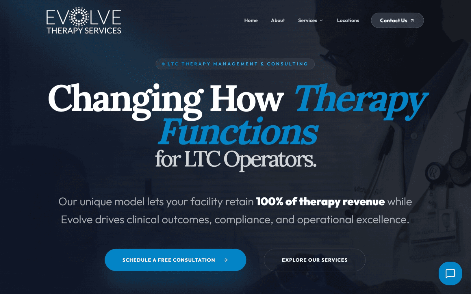 Evolve Therapy Services, after website